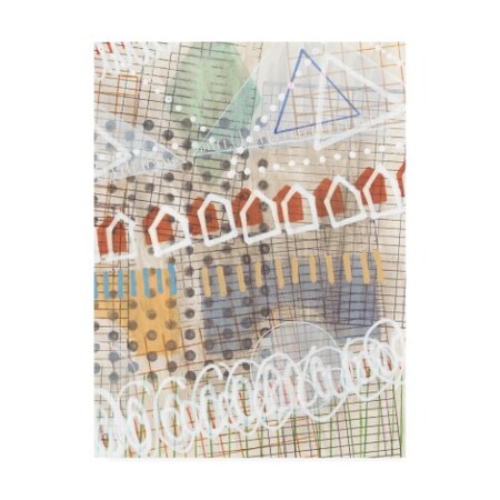 Nikki Galapon 'Home Grid I' Canvas Art,14x19